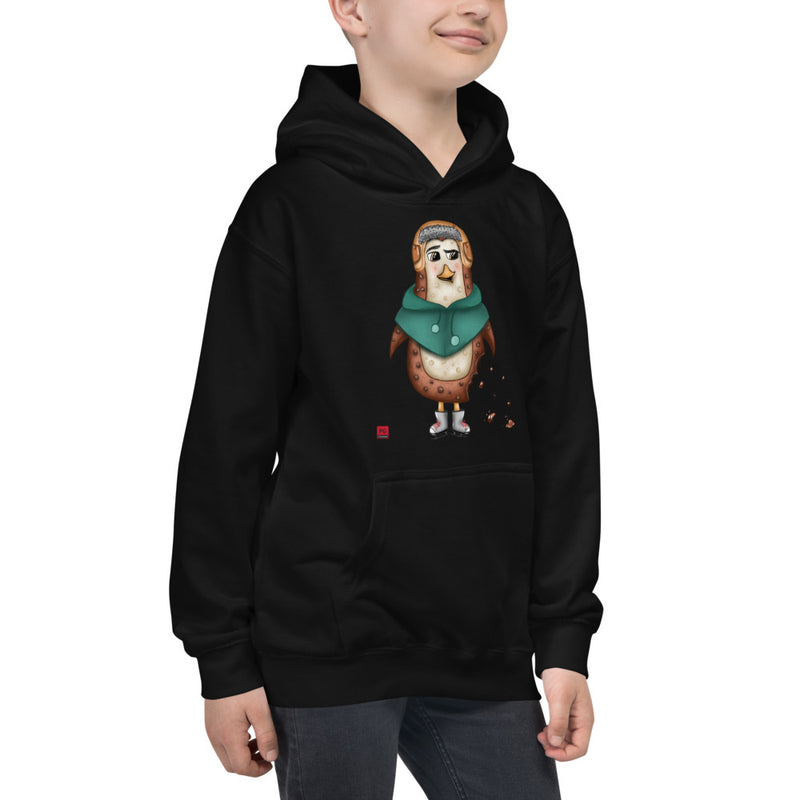 Boys Hoodie - with a Cute Penguin from Candyland Cartoon Series