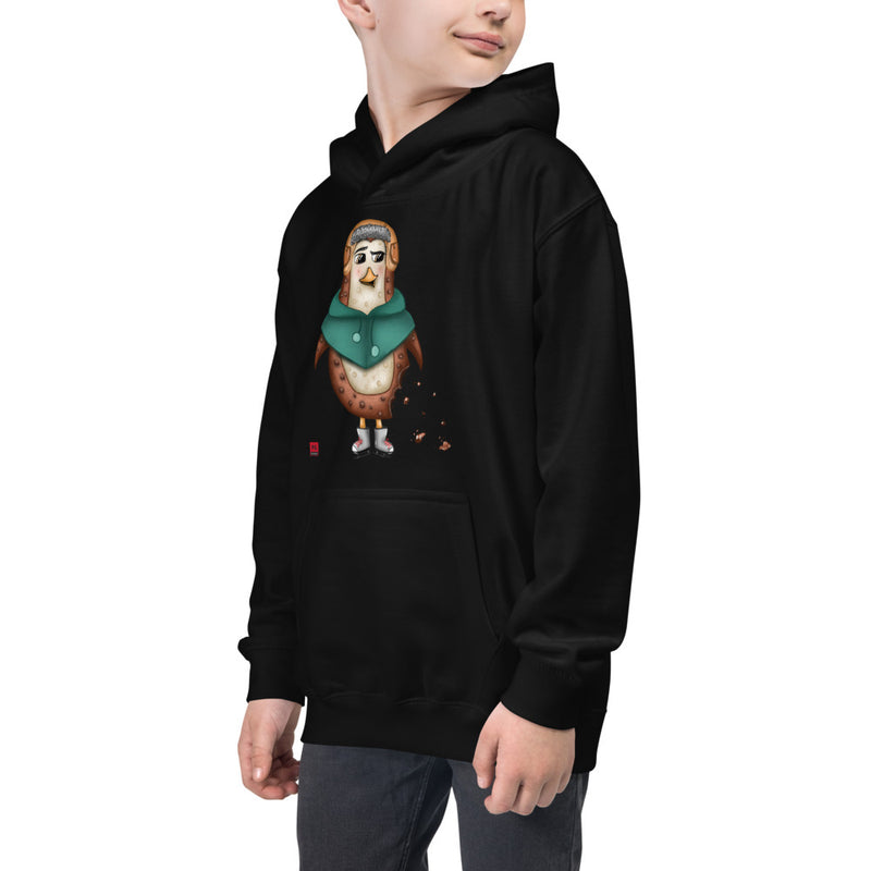 Boys Hoodie - with a Cute Penguin from Candyland Cartoon Series