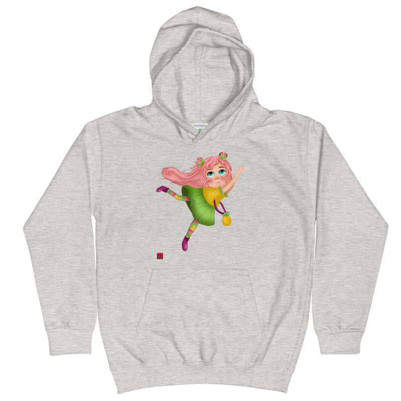 Girls Hoodie - with a Cute Girl from Candyland Cartoon Series