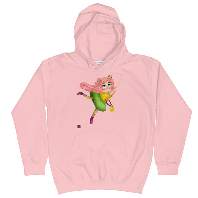 Girls Hoodie - with a Cute Girl from Candyland Cartoon Series