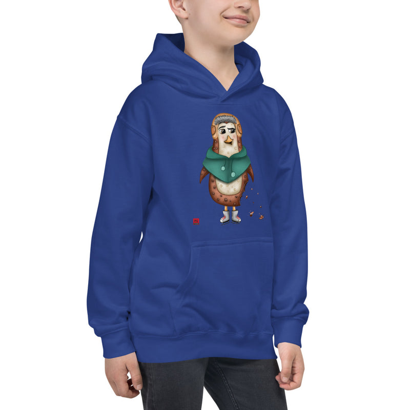 Boys Hoodie - with a Cute Penguin from Candyland Cartoon Series