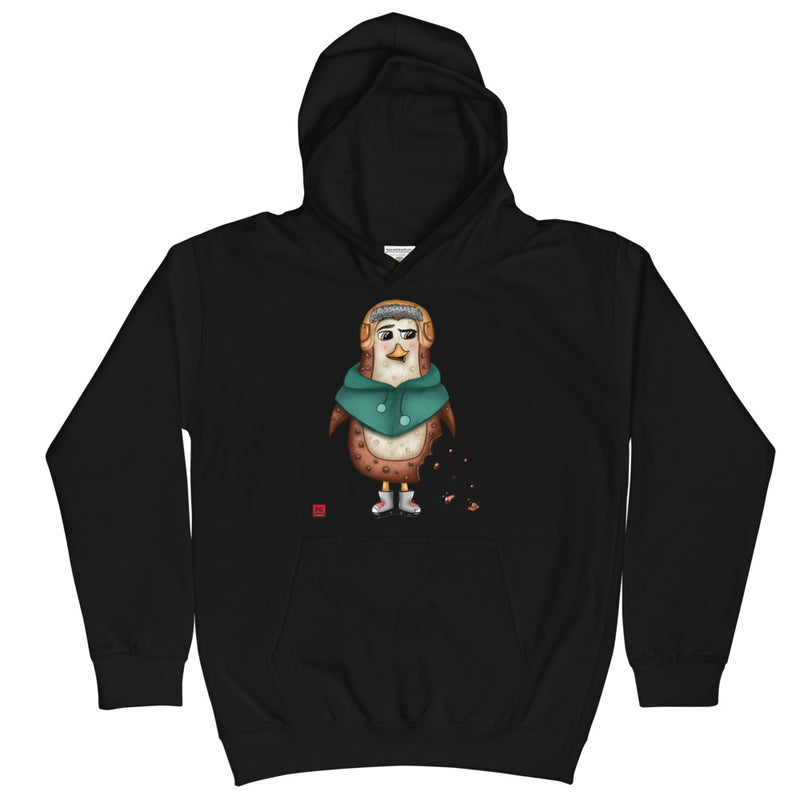 Boys Hoodie - with a Cute Penguin from Candyland Cartoon Series