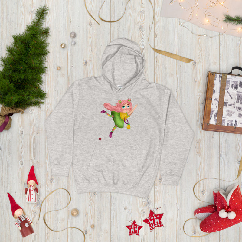 Girls Hoodie - with a Cute Girl from Candyland Cartoon Series