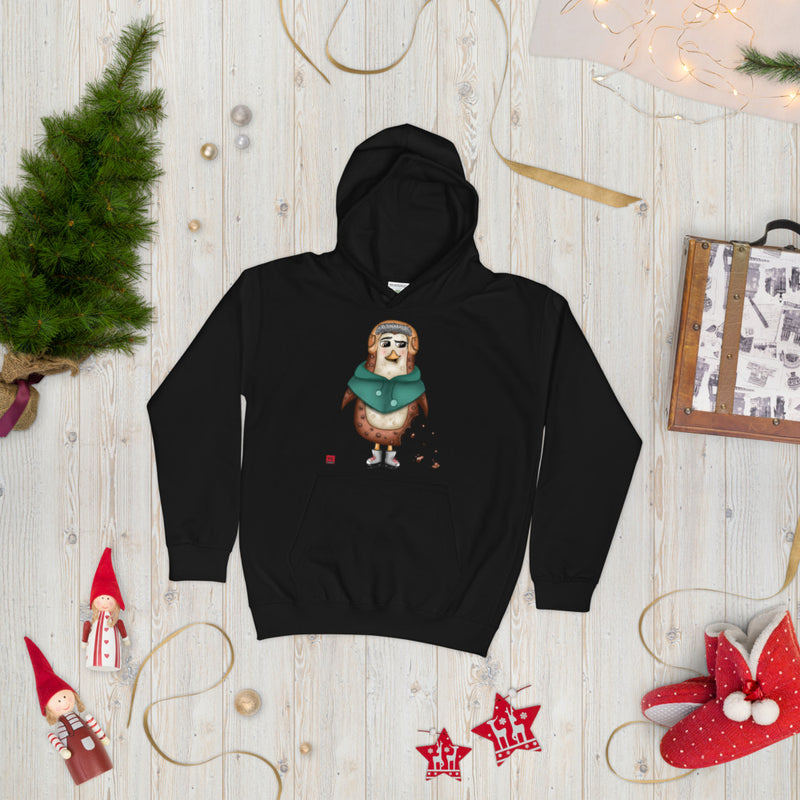 Boys Hoodie - with a Cute Penguin from Candyland Cartoon Series