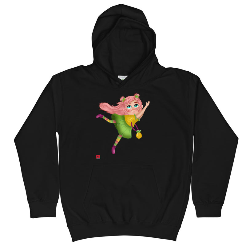 Girls Hoodie - with a Cute Girl from Candyland Cartoon Series